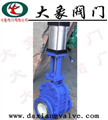 Z674TC陶瓷双闸板进料阀